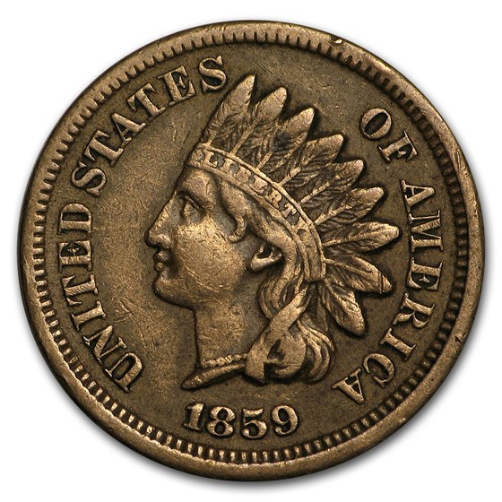 1859 Indian Head Cent XF 1859 Indian Head Cent XF